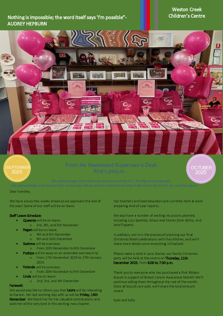 thumbnail of September October Newsletter 2025
